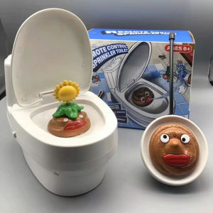 Đồ chơi Bồn cầu điều khiển phụt nước mới nhất 2024