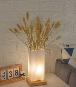 [Voucher 50K| 25.06 29.06] Đèn ngủ để bàn kết hợp cắm hoa trang trí decor phòng ngủ phòng khách sang trọng DN016