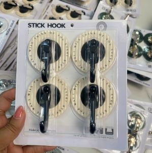 🧲 SET 4 MÓC DÁN TƯỜNG SIÊU DÍNH – STICK HOOK