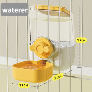 Cage Hanging Feeder for Cat Dog Rabbit Auto Refill Food Water Bowl Large Capacity Durable Bekas Kucing
