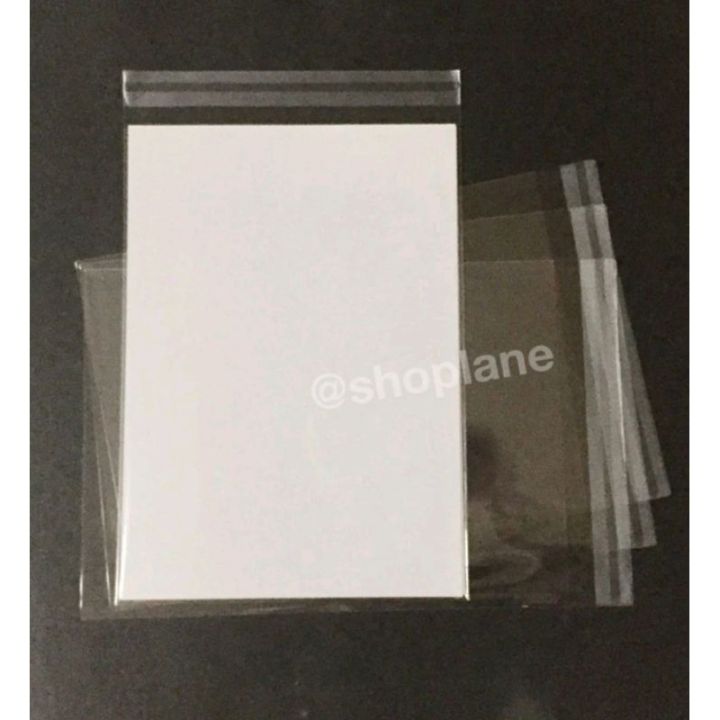 OPP Plastic w/ Adhesive for Bond Paper (A4, Long, Short, Oslo) 100’s ...