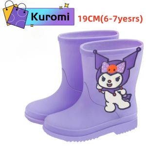 Rain Boots for Childrens Cartoon High Quality 2-11 Yrs Old Rain Boot for Kid Shoe for Boy Girl Waterproof Non-Slip Pink Blue