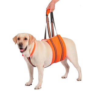 YUBAGUANB Breathable Dog Support Recovery Sling Adjustable Handles Anti-Loosening Pet Walking Aid Straps Walking Dog Chest Strap Wear-resistant Pet Rehabilitation Harness Outdoor Walking