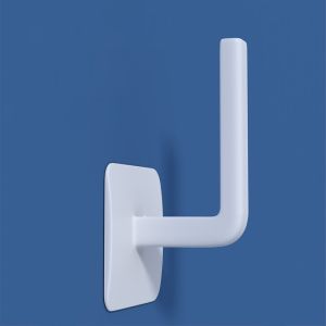 Punch-Free L-Shaped Self Adhesive Hooks Multipurpose Wall Storage Hook For Hat Towel Tissue Kitchen Bathroom Organizer