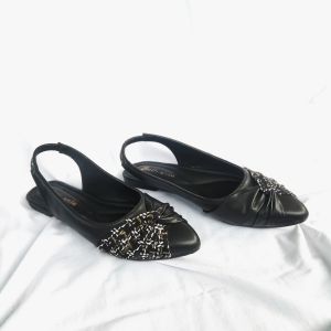 Sepatu Wanita Flatshoes balet slip on bustong Sandal Wanita Flat N-13