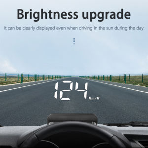 Universal Auto Projector Alarm System Car Auto HUD Head Up Display Overspeed Fuel Warning Alarm Data Diagnostic Tool M3 OBD2 HUD Gauge