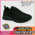 SEPATU NICE PRIA SERIES WARNA HITAM FULL Black School Shoes. 