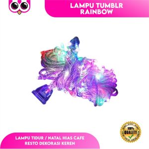 LAMPU TUMBLR / LAMPU TIDUR / NATAL HIAS CAFE RESTO DEKORASI KEREN