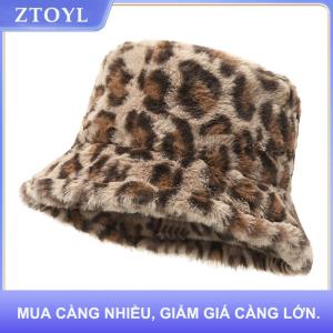 【ZTOYL】 Mũ khuôn mặt mùa đông của phụ nữ in báo nhỏ mũ của ngư dân mũ bồn tắm nhiệt đa năng của phụ nữ mũ xô sang trọng
