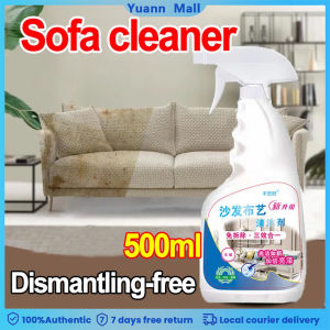 500ml Sofa Cleaner Leave-in Spray Foam cleaner Leather fabric furniture stain remover Car Seat Cleaning spray All-purpose household cleaning tool