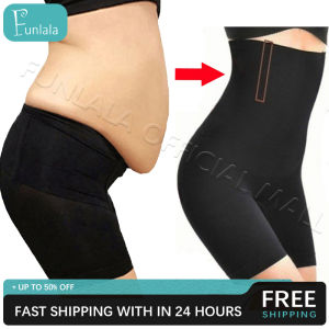 FUNLALA Plus Size M-5XL High Waist Trainer Shapewear Corset for Women Body Shaping Pants Girdle for Slimming Tummy Waist Shaper Control ShortsMid Thigh Bodysuit Shaper Belly Fat for Big Tummy Butt Lifter Thigh Slimmer for Women Chubby