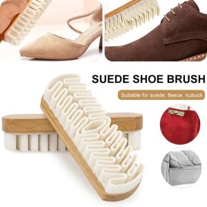 White Rubber Crepe Shoe Brush Household Necessary Leather Brush For Suede Boots Bags Scrubber Cleaner