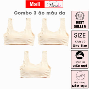 Combo 3 áo tập thể thao WANNABE AL48S áo tập thể thao chất su kiểu dáng ba lỗ không gọng có mút không hằn không cứng