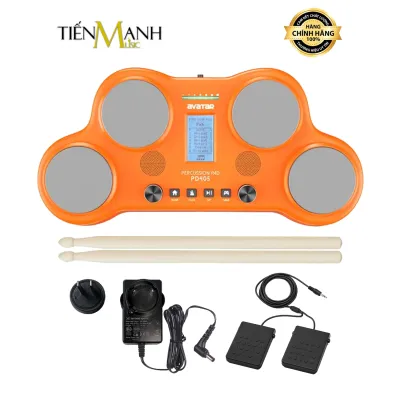 Trống Điện Tử 4 Mặt HXW Avatar PD405 - Electronic Drum Kit Portable 4 Pad Digital PD-405