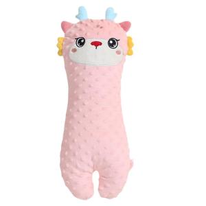 Baby Sleep Pillow Soft & Comfortable Pink Dragon Designs Baby Comfort Pillow Breathable Easy to Clean for 0 to 12 Months