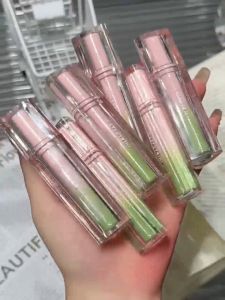 Glaze Mirror Lip Glaze Moisturizing Water Gloss Lipstick Low Saturation Jelly Tea Pout Lip Lipstick