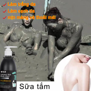 Gel Tắm Bùn Núi Lửa 250ml Làm Sạch Sâu Dưỡng Ẩm Làm Trắng Da Nhanh ChóngSữa tắm trắng da Tẩy tế bào chết làm trắng nhanh Sữa tắm Sữa tắm trắng da bùn núi lửa Giúp Dưỡng Ẩm Sáng Da giảm mụn lưng hiệu quả Hương thơm lâu dài