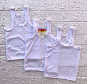 12 Pcs Kaos Dalam Anak Laki-laki Perempuan Kaos Kutang Anak Laki-laki singlet anak Lusinan Ukuran S M L XL XXL