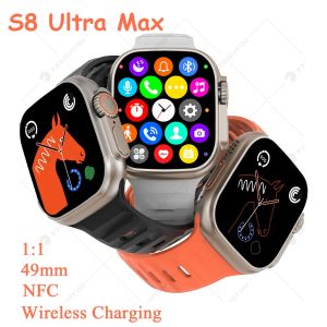 ♥Original Product+FREE Shipping+COD♥S8 Ultra Max Smartwatch Series 8 S8 Smart Watch Ultra AI Voice Smart Watch 2.0inch Bluetooth Call Wriless Charging Watch 8 Ultra
