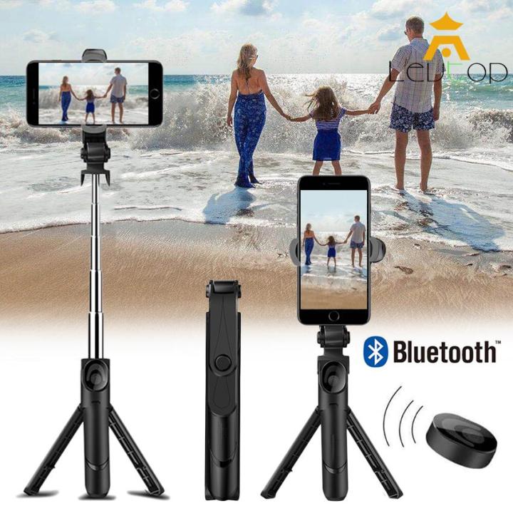 Levtop 360° Rotation Tripod Stand Extendable Bluetooth Selfie Stick