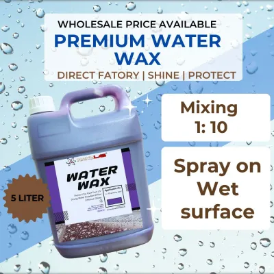 ULTIMATE Water Wax | Car Paint Water coating | Water Repellent Pengilat cat Kereta | Water Coating 5L