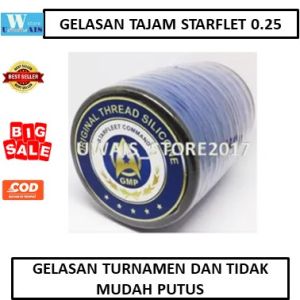 Gelasan Tajam Starflet 0.25 / Gelasan / Starfle ORIGINAL / Starflet  / Gelasan Starflet  ORIGINAL / Benang Starflet / Gelasan Benang Starflet / Gelasan Benang / Gelasan Benang Asli / Gelasan Benang Original / Gelasan Layangan / Benang Gelasan