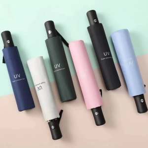 ACB999 UV Umbrella Automatic UV Protection Windproof Sun Protection Folding Rain Umbrella