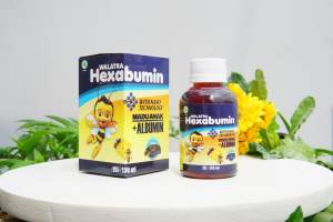 Walatra Hexabumin Ekstrak Madu Asli Plus Albumin - Madu Nafsu Makan Anak - Madu Murni Asli Original