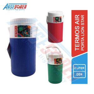 Termos Air Panas Atau Dingin Nautic [D34/2 Liter] / Drink Jar Lion Star / Teko Plastik Besar Lion Star / Tempat Air Minum Lion Star / Teko Lion Star 2 Liter / Water Jug Panas Dingin Lion Star / Teko Air Panas Dingin Lion Star / Teko Es Tahan Lama