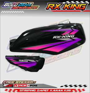STRIPING VARIASI YAMAHA MOTOR RX KING -KING BALAP / STICKER LIST MOTOR YAMAHA RX KING