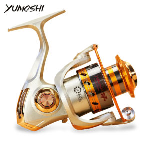 YUMOSHI REELSKING EF1000 / EF3000 / EF5000 / EF6000 / EF9000 Reel Pancing Spinning 12 Ball Bearing