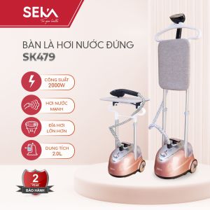 Bàn là hơi nước cây đứng Bàn ủi hơi nước đứng công suất 2000 W kèm cầu là tiện lợi