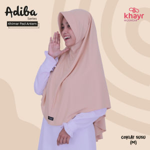 Khayr Moswear Hijab Adiba Bergo Instant Syari - Hemat Harga Grosir