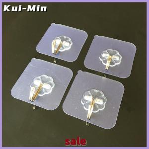Kui-Min 1PCS Strong Hook Viscose Non-marking Wall Hook Multiple Specifications Can Choose To Hang The Wall Buckle