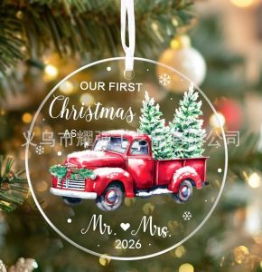 [COD]  Custom acrylic pendant car model high-definition UV Printed blank design decoration tags gifts