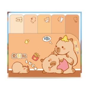 Planner Sticker School Supplies Adhesive Marking Labels Writable Page Mark Classify Note Capybara/Panda Sticker
