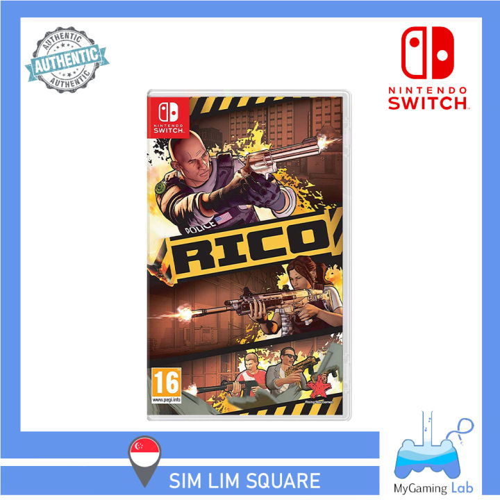 [SG] Nintendo Switch Game Rico (Multi-Player Shooting FPS Game