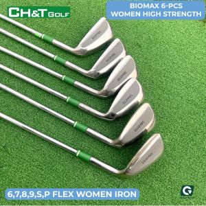 Bộ gậy golf sắt nữ BIOMAX Soarer II 6 cây 6789SP Shaft iron nhập khẩu nhật