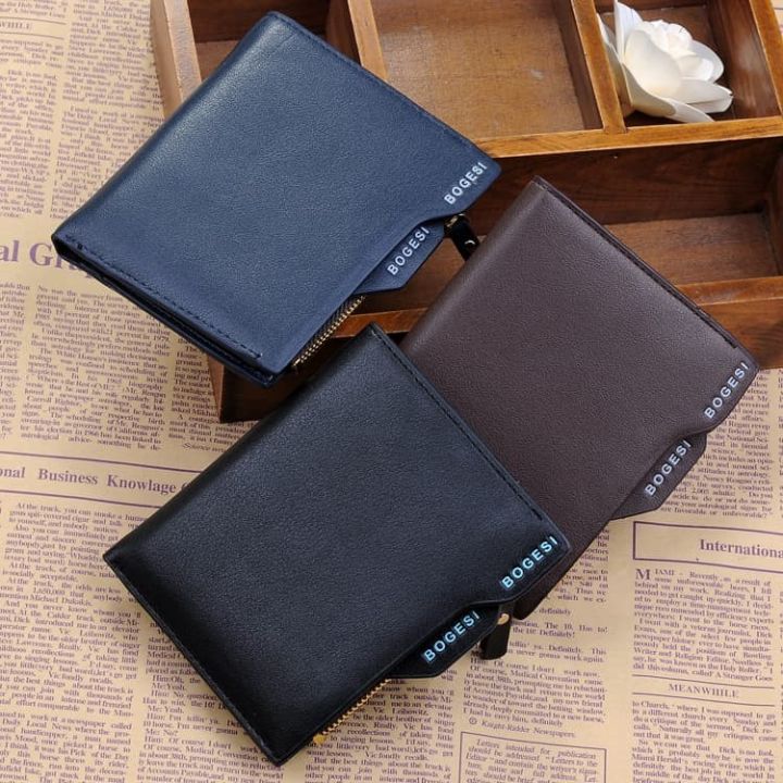 Dompet Pria Kulit Lipat Pendek Bogesi 836 Men Fashion Leather - Main Image