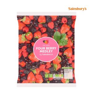 Sainsburys Four Berry Medley Mix - Frozen