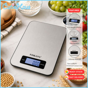 CUTIEHAUS 5kg/1g LCD Display Digital Electronic Scale Jewellery Auto Off Battery Powered For Household Kitchen Penimbang Elektronik Rumah - Fulfilled by Cutiehaus
