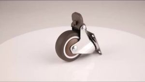 LZD 1 Inch 1.25 Inch 1.5 Inch 2 Inch Furniture Screw Rod Universal Caster Bedside Table Wheel MPP Float Display Cabinet Wheels