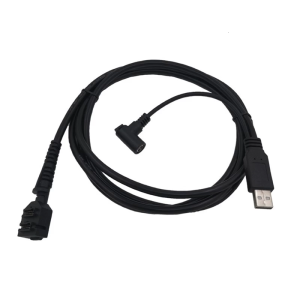 Đôi 14pin IDC với dc5521 Nữ điện để USB 2.0 AM cáp độ bền cho verifone người dùng vx805 vx820 CBL-282-045-01-A