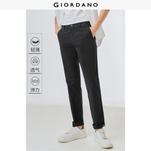 Giordano Beau Monde Men Men Casual Pants - Regular Fit Free Shipping 13115007