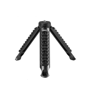 Portable Tripod Stand Foldable Outdoor Photography Use Stand Plastic Texture for Keychain Lights Mini Flashlights