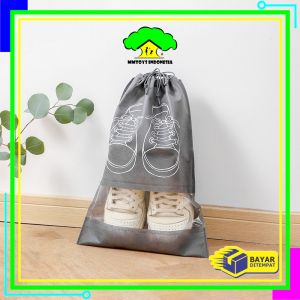 MI-C1230 Tas Serut Sepatu Shoes Bag Penyimpanan Sepatu Sandal Serbaguna / Kantong Sepatu Anti Debu