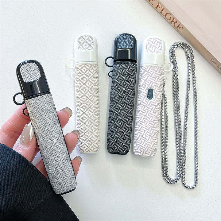 Relx Infinity Plus Case Stainless Metal Lanyard Cover Luxury Relx 4th 5th  Gen with Necklace Pod Cap for Relx infinity Protective Case