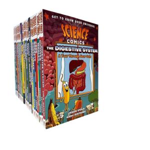 English Original Science Comics Series of 25/30 Full-color Comics Nature Science
