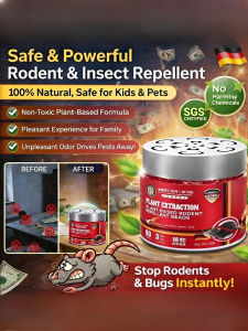 🛡️Professional Mouse Repellent Box/Indoor Rodent Control Device for Home/German Technology Electronic Mouse Repellent Box/Efficient Pest Repeller for Family Use