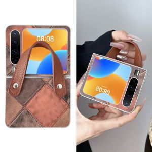 For Huawei Pura X Case Retro PU Leather Skin Handbag Protective Back Cover Case For Huawei pura x PuraX Full Cover Phone Shell